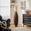 NicBex Designer Floor Vases,  Artificial Rattan High Flower Stand,  Large Elegant Standing Vase for Living Room Hallway Bedroom - 4 of 4