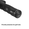 Unique Bargains Rubber Left-Handed Non-Slip Beginner Golf Club Training Grip Black 1 Pc - 4 of 4