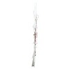Brevan Oversized Decorative Windmill Wall Clock - Galvanized Aluminum - WS6526 - Grey - SEI - 3 of 4