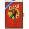 Trends International DC Comics - The Flash - VIntage Framed Wall Poster Prints - 3 of 4
