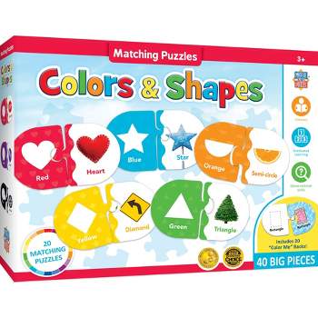 MasterPieces Kids Games - Educational Colors & Shapes Matching Game