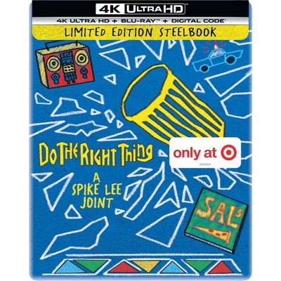 Do the Right Thing Steelbook (Target Exclusive) (4K/UHD + Blu-ray + Digital)