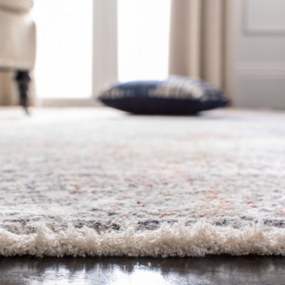 Safavieh 2'6" x 4' Gray and Blue Hand-Knotted Wool Area Rug