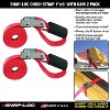 SNAP-LOC 1 in x 6 ft Cinch Strap Cam Tie-Down 1,500 lb 2-Pack - 2 of 4