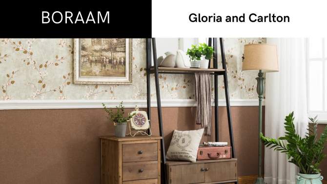 Burnham Home Gloria Mirror Shelf Natural - Boraam, 2 of 5, play video