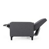 Mid-Century Modern Leather Push Back Recliner Chair for Adults, Accent Chair for Living, CENGHU Upholstered Single Sofa Chair for Elegant Home Decor - 4 of 4