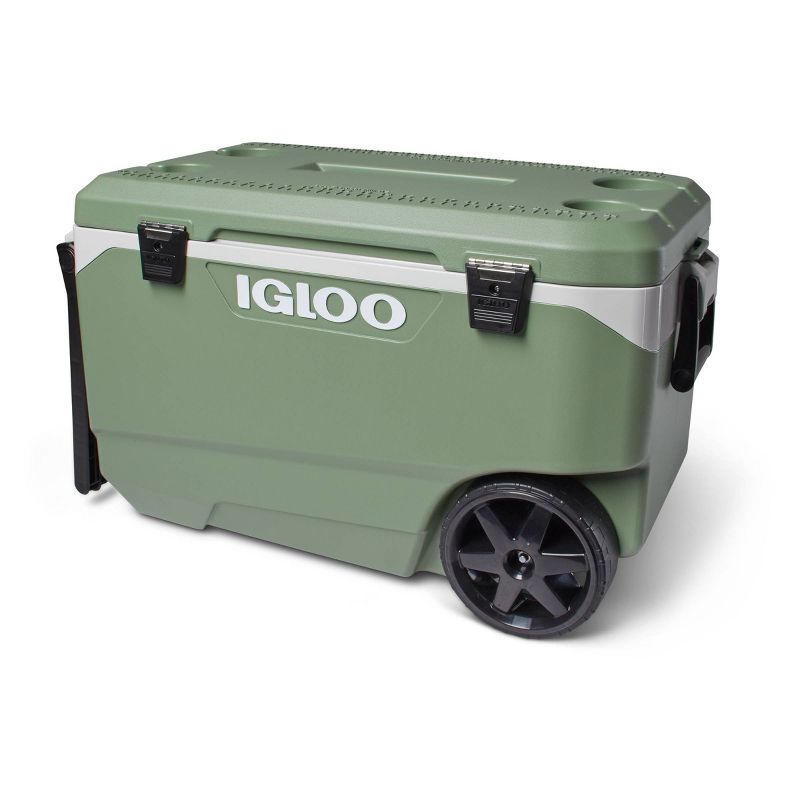 Igloo Ecocool Latitude 90qt Roller Cooler - Green, 4 of 15