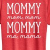 Women's - Instant Message - Mom Repeat Mother's Day Short Sleeve Graphic T-Shirt - 2 of 4