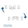 Progress Lighting Estrada 4-Light Vanity Light, Polished Chrome, Opal Glass - 4 of 4