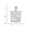 Black Bow Jewelry Sterling Silver New York Rangers NHL Large Pendant - 2 of 3