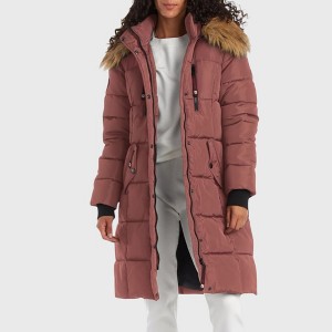 CANADA WEATHER GEAR Women's Winter Jacket - Heavyweight Long Length Bubble Puffer Parka (S-3X) - 1 of 3