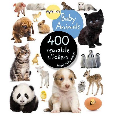 Eyelike Stickers: Baby Animals - by  Workman Publishing (Paperback)