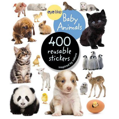 Eyelike Stickers: Baby Animals - by  Workman Publishing (Paperback) - image 1 of 1