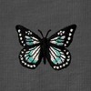 Dalix Butterfly Embroidered Cotton Relaxed Fit Short Sleeve Crewneck Tee Shirt Women - 4 of 4
