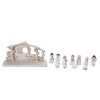 Transpac Resin Silver Child Nativity Set of 12 - Christmas Decorative Figurines for Holiday Home Decor - 4 of 4