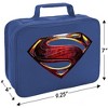 Justice League Superman Logo Insulated Soft Sided Lunch Box - 2 of 4