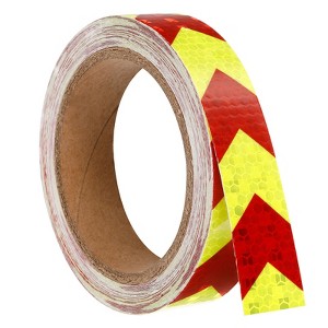 Unique Bargains Arrow Pattern Cars Waterproof Adhesive High Visibility Safety Reflective Tape - 1 of 4