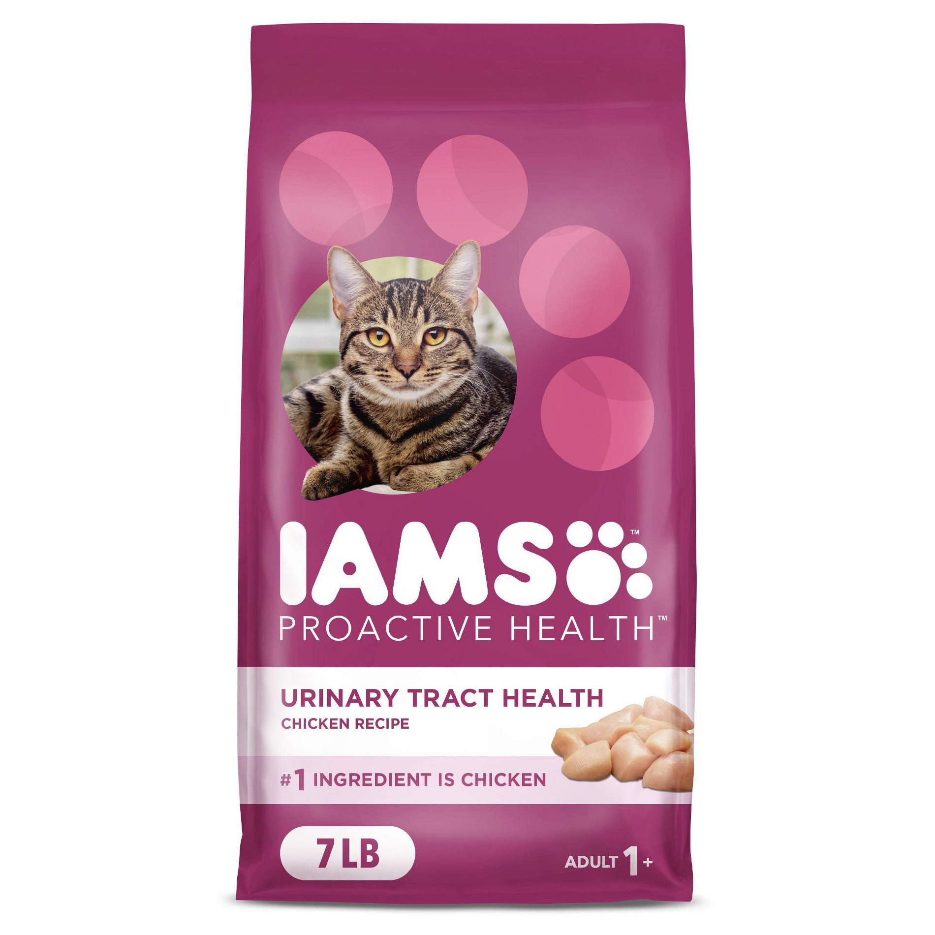IAMS Proactive Health Urinary Tract Chicken Flavor Dry Cat Food - 7lbs