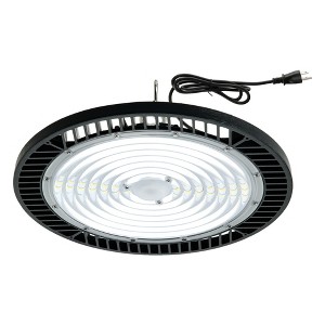 DAKAFUL UFO LED High Bay Light,11.6-15.7in Dimmable 240-400W/5000K/36000-60000LM LED Light,Industrial Lighting for Warehouse,Factory,Shop - 1 of 4