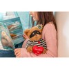 Bearington Lawless Lover Plush Stuffed Animal Teddy Bear with Heart, 10 inches - 4 of 4