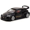 Toyota Pandem GR Yaris RHD (Right Hand Drive) Black "Road64" Series 1/64 Die Cast Model Car by Tarmac Works - 2 of 3