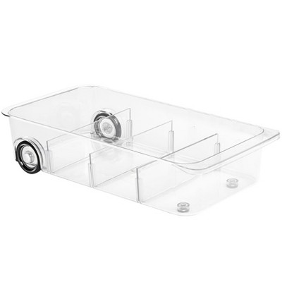 The Lakeside Collection Roll-Out Fridge Organizer - Single