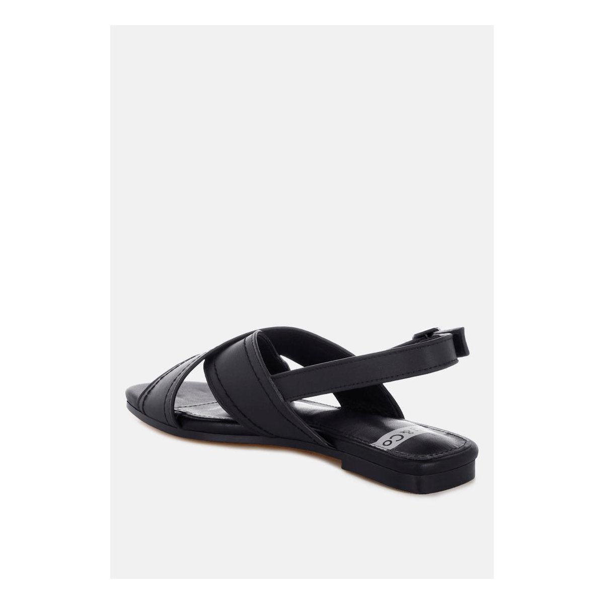 Обувь Rag & Co Womens Jamon Classic Cross-Strap Buckled Flats 9 — фото 3