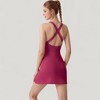 Anna-Kaci Active Women's Activewear Dress with High Neckline and Cross Back Straps - 3 of 4