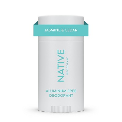 Native Deodorant for Women & Men - Jasmine & Cedar - Aluminum Free - 2.65oz
