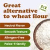 Organic Tapioca Flour - Non-GMO Finely Ground Tapioca Starch, Vegan, Kosher, Bulk Powder - 4 of 4