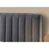 Omax Decor,Julia Upholstered Contemporary Fabric King Platform Bed - 3 of 4