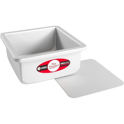 Fat Daddio's Anodized Aluminum Square Cake Pan Solid Bottom - 3 Deep -  12x12x3 : Target