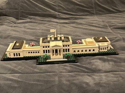 LEGO Â® Architecture White House with White House Gift Shop, Est. 1946 Gold  Seal on Box