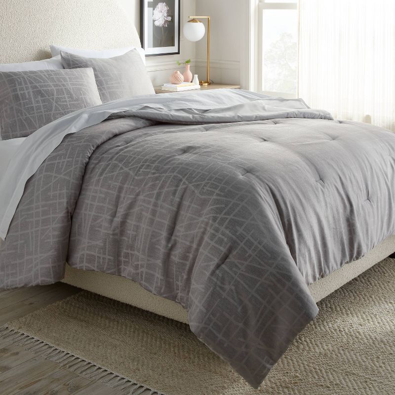 3pc Luxe Jacquard Comforter and Sham Set - Threshold™, 3 of 13