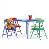 Flash Furniture Kids Colorful 5 Piece Folding Table and Chair Set - 3 of 4