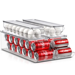 Sorbus Can Organizer and Egg Holder Set - 1 of 4