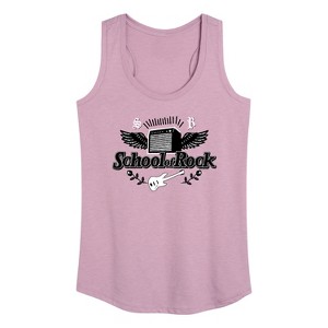 Women's - School of Rock - Original Logo Graphic Racerback Tank - 1 of 4