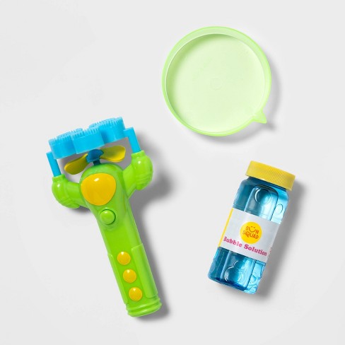 Play Day Bubble Blaster, Green, Battery Operated, Bubble Blowing Toy