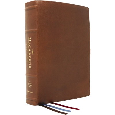 Nasb, Single-column Reference Bible, Premium Leather, Goatskin, Black ...