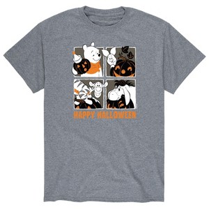 Men's - Disney - Winnie the Pooh's Halloween Short Sleeve Graphic T-Shirt - 1 of 4