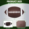 Probe Hues 9-Pack 9-Inch Rubber Footballs for Kids, Outdoor Playground Play - 3 of 3