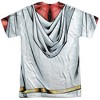 Popfunk Justice League Shazam Uniform Front-Back Print Adult Sublimated Costume T-Shirt - 2 of 4