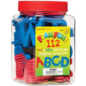 Dowling Miner Foam Fun 112 Magnetic Letters, Uppercase, Set of 112 - 1 of 1