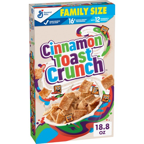 Cinnamon Toast Crunch Minis Family Size Cereal - 19oz - General Mills :  Target