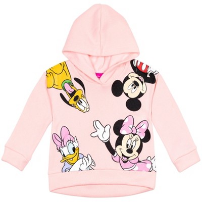 Pink minnie cheap mouse hoodie