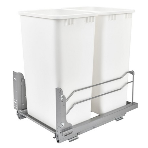 Rev-a-shelf Double Pull-out Trash Can For Full Height Kitchen