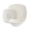 Gibson Home Everyday Square 12-Piece Fine Ceramic Dinnerware Set - 4 of 4