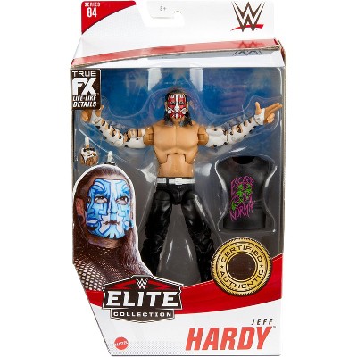 WWE Elite 84 Red Face Paint Jeff Hardy Action Figure (Chase Variant)