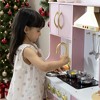 Kinder King Wooden Kids Play Kitchen, Toy Kitchen Playset for Toddler, Realistic Kitchen Sets w/Lights & Sounds, Gift for Boys Girls Age 3+ - 2 of 4