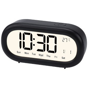 REGALWOVEN Battery Powered Loud Alarm Clock for Heavy Sleepers  5.9"L x 1.77"W x 2.75"H 1 Pc - 1 of 4